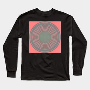 Focused retro pastel Long Sleeve T-Shirt